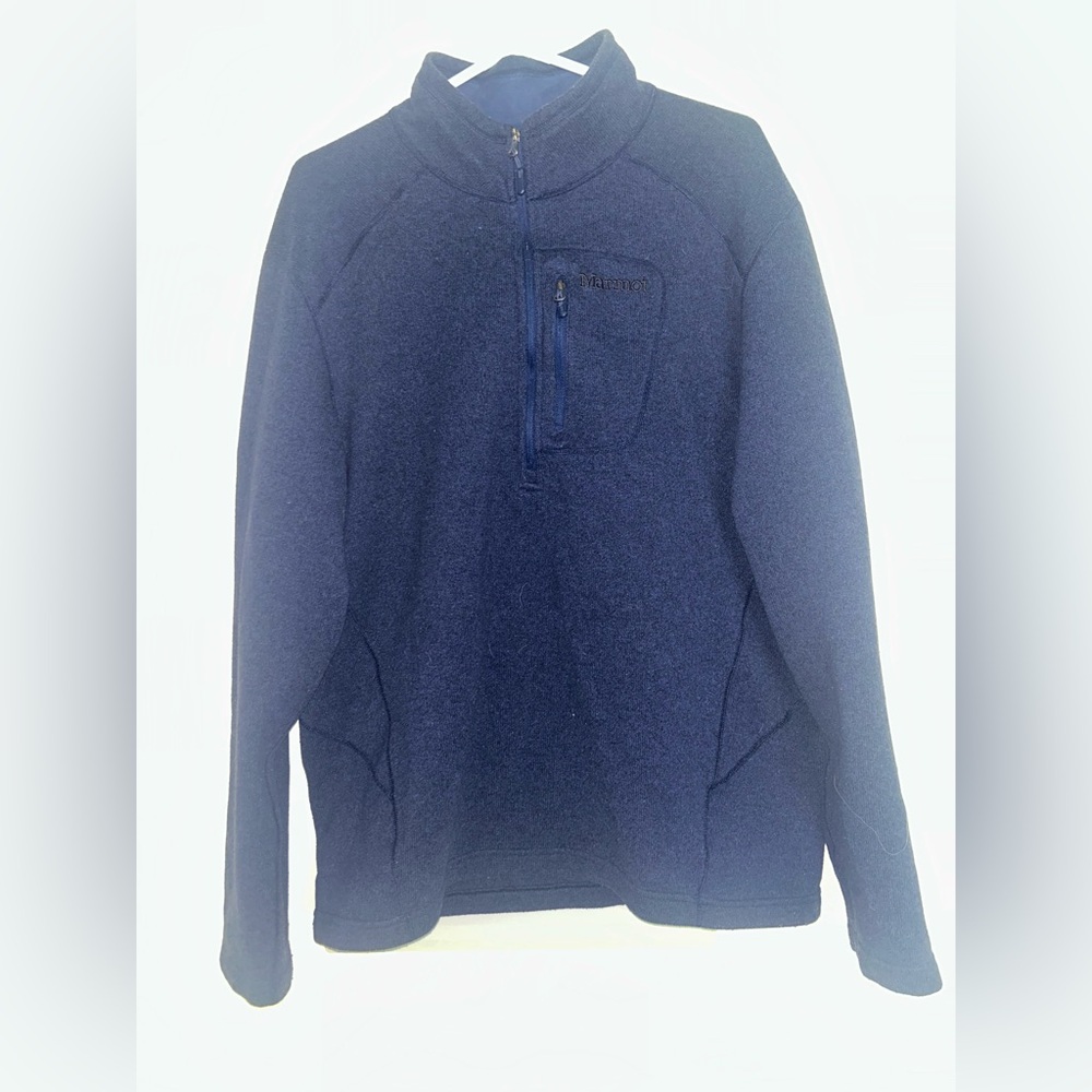 Vintage Marmot navy blue fleece